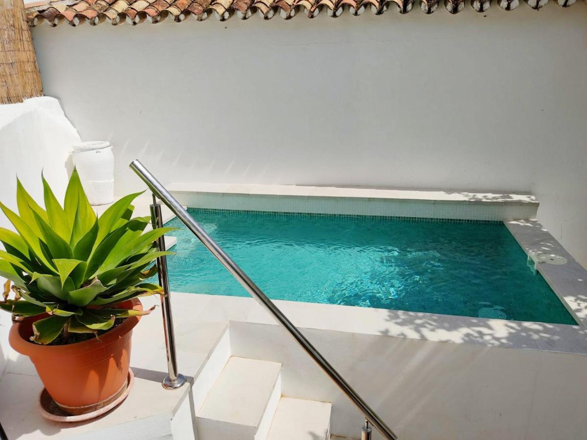 Casa El Patio Del Limon, Con Piscina Villa Montecorto Eksteriør bilde